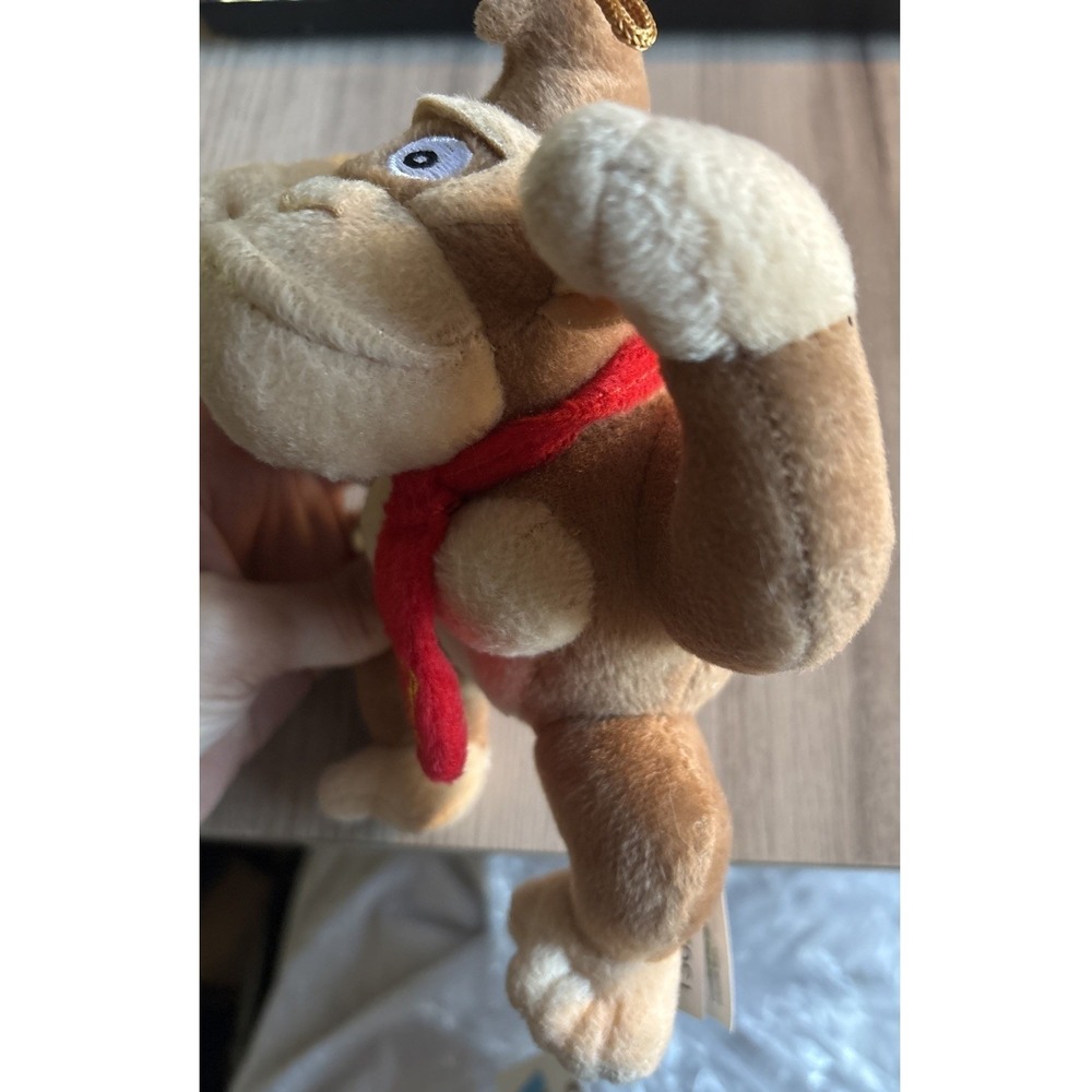 Official Nintendo Super Mario Donkey Kong Plush Stuffed Figure 7" - Picture 2 of 7